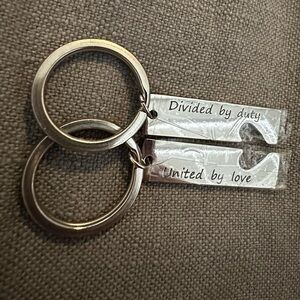 Military Couple Keychain